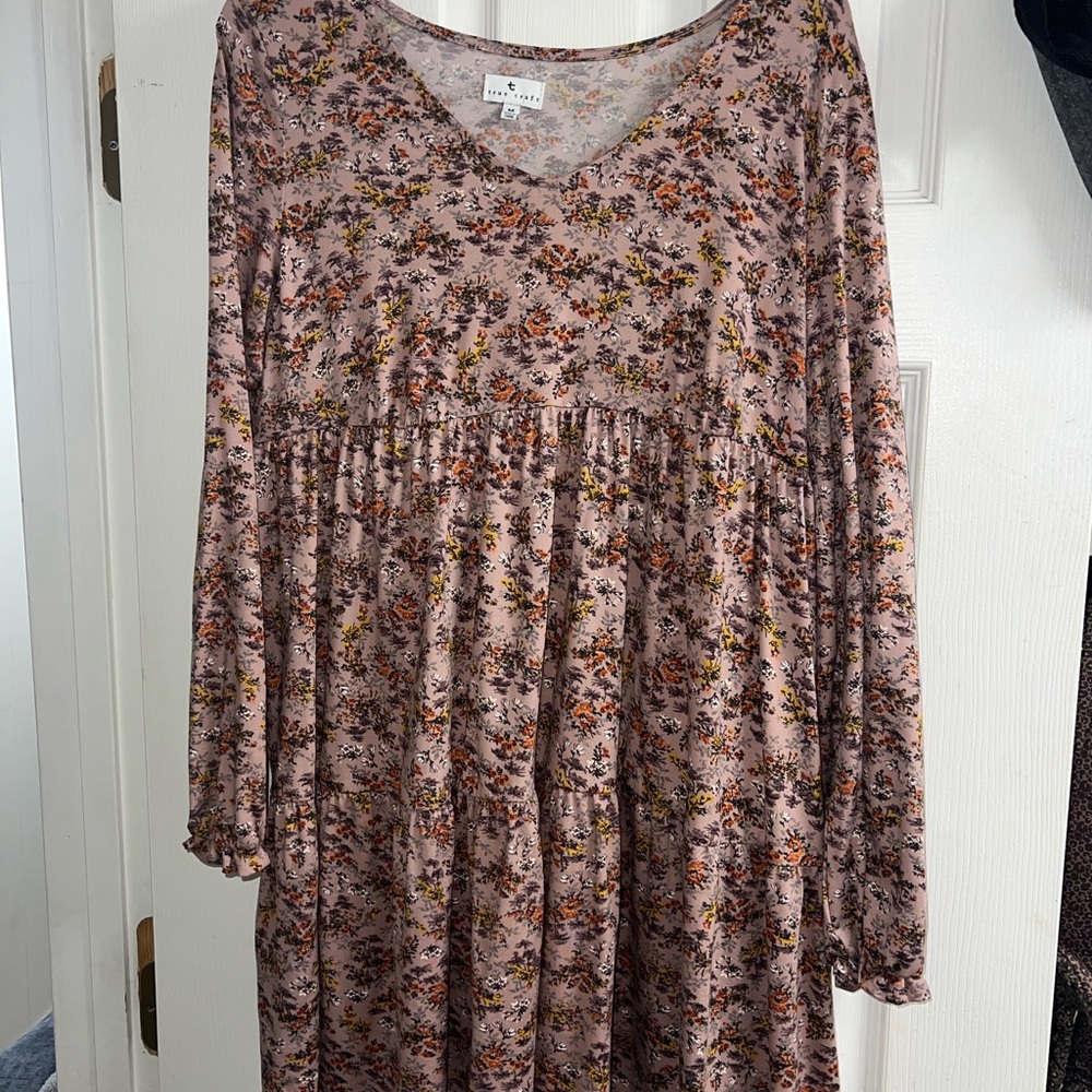 True Craft Multicolor Floral Dress